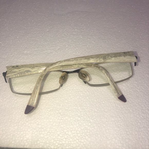 HUMPHREYS 582112 55 Purple & Off White Cream Eisenbach Frames - Picture 3 of 6